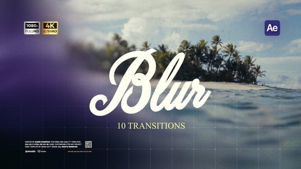 Videohive Blur Transitions 58374286