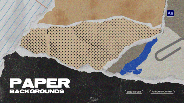 Videohive Paper Backgrounds 58274245