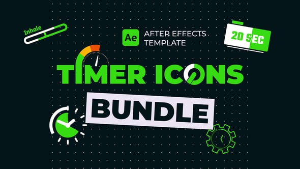 Videohive Timer Icons