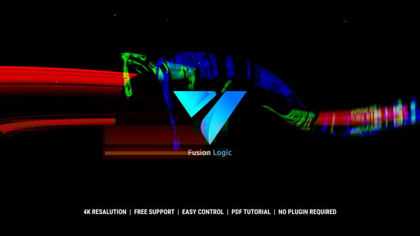 Videohive Glitch logo 57967213