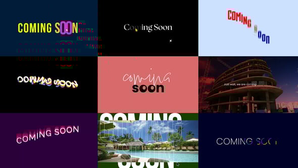 Videohive Coming Soon 58361959