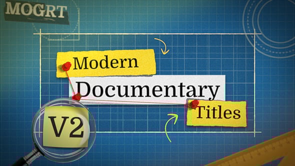 Videohive Modern Documentary Titles V2