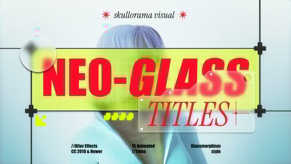 Videohive Neo-Glass Titles