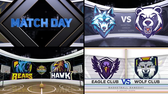 Videohive Basketball VS