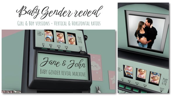 Videohive Baby Gender Reveal : Girl or Boy?