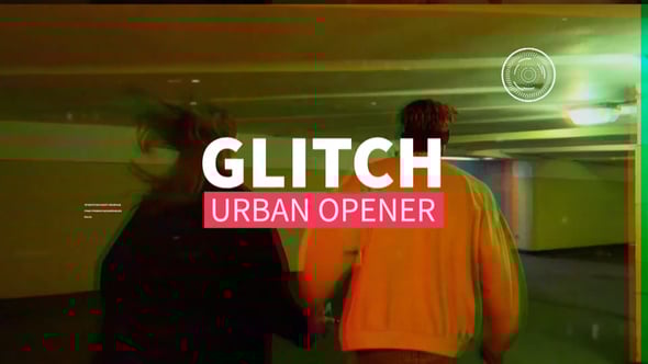 Videohive Glitch Urban Opener 58325994
