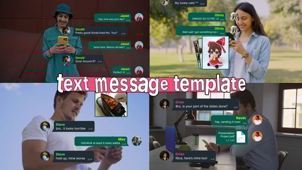 Videohive Text Message 57968330