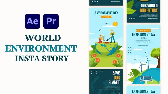 Videohive Happy World Environment Day Instagram Story