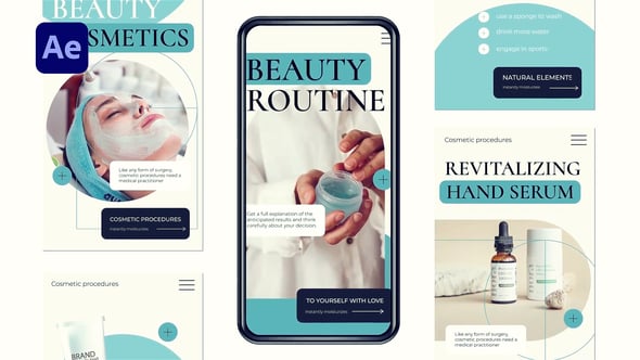Videohive Vertical Beauty Promo Reels