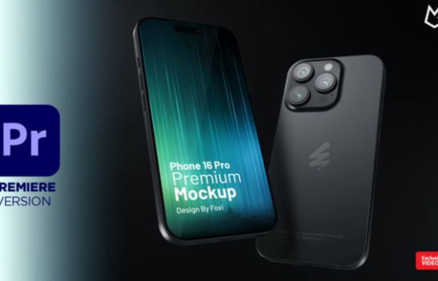 Download App Promo Mockup Phone 16 Pro | Premiere Version – Videohive