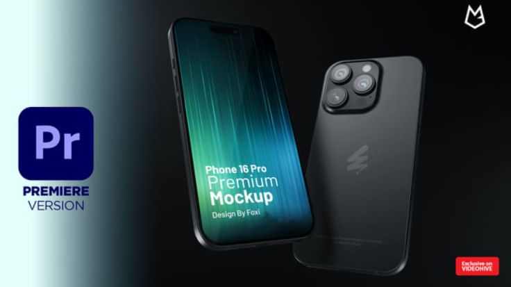 Download App Promo Mockup Phone 16 Pro | Premiere Version – Videohive