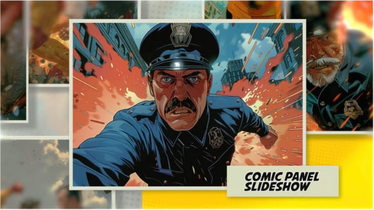Download Comic Panel Slideshow – Videohive