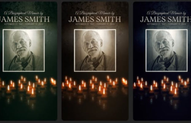 Download Funeral Biography | Vertical Stories Opener for Social Media – Videohive
