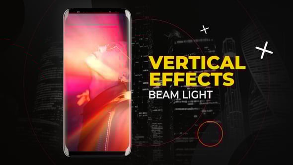 Videohive Vertical Beam Light Effects | After Effects