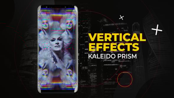 Videohive Vertical Kaleido Prism Effects | After Effects