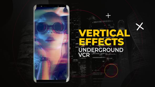 Videohive Vertical Underground VCR FX | After Effects