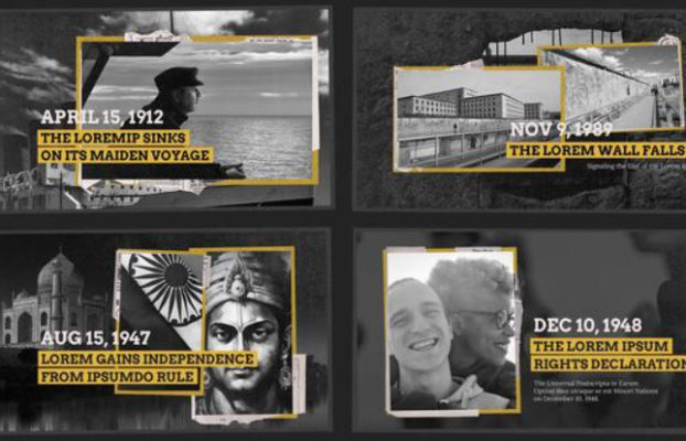 Download History Documentary Slideshow Template -Videohive