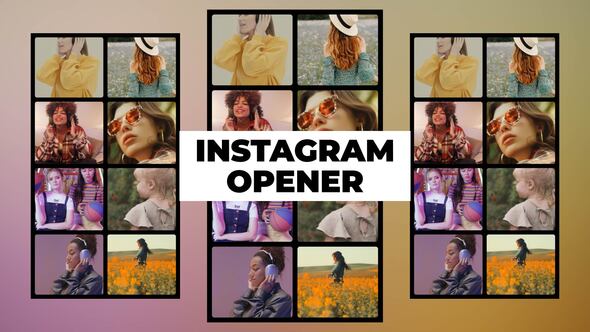 Videohive Instagram Opener 58424669