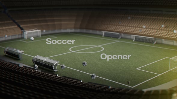 Videohive Soccer Mosaic Opener | AE