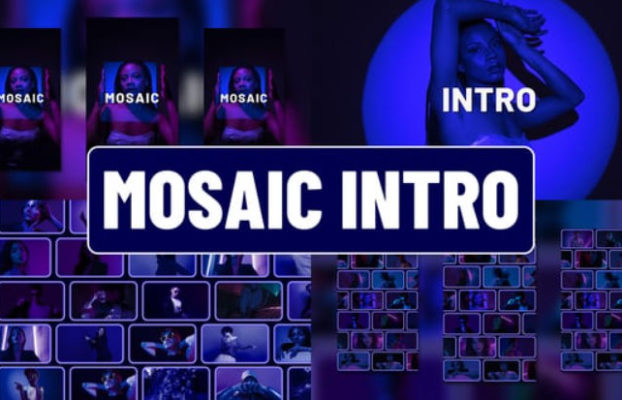 Download Mosaic Intro MOGRT Videohive