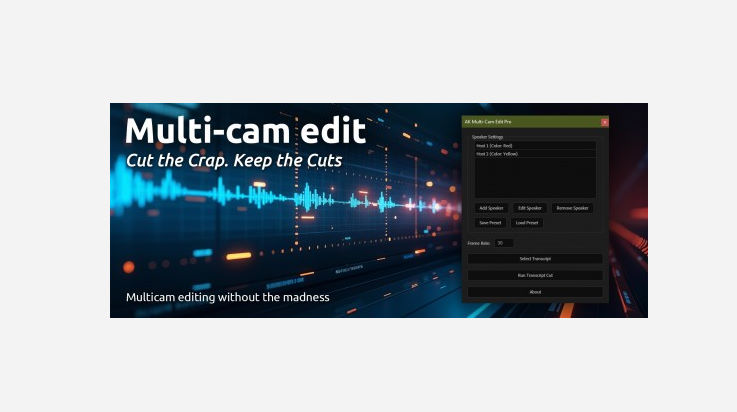 Download Multi-Cam Edit Pro for After Effects v1.0 – Aescripts