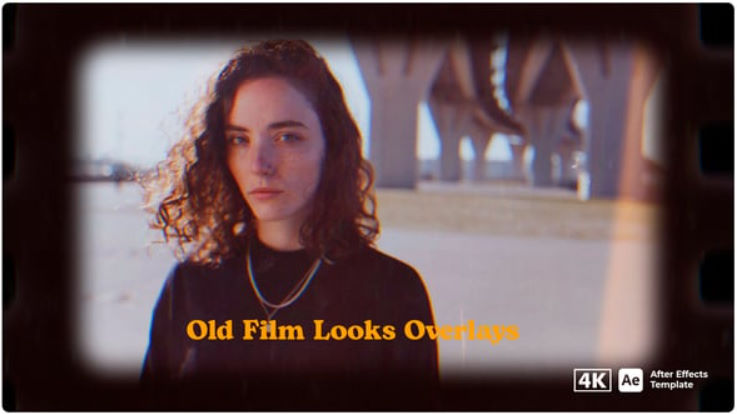 Videohive Old Film Overlays