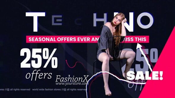 Videohive Stop Motion Fashion Intro