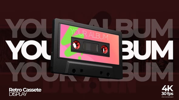 Videohive Retro Cassete Promotion