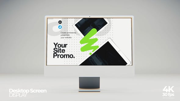 Videohive Desktop Screen Mockup