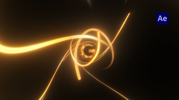 Videohive Glowing Lines Logo