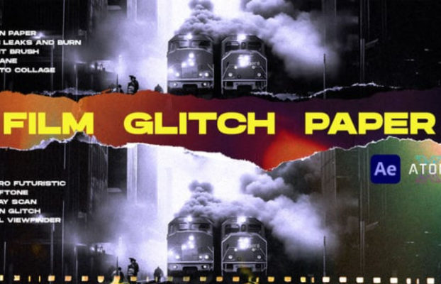 Videohive After Effects Transitions by whiterecord | Film, Glitch, Paper