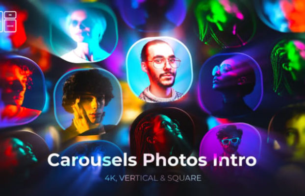Videohive Carousel Photo Intro