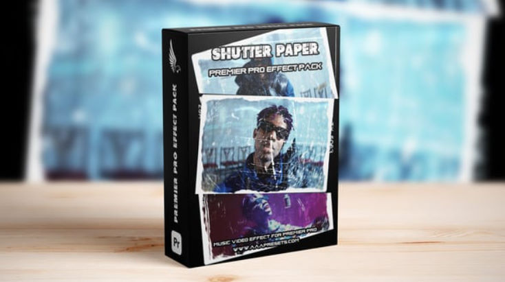 Videohive Rapid Shutter Paper Effect for Premiere Pro