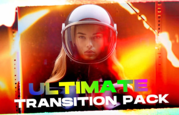 Videohive Ultimate Paper Analog Film Transitions Pack | After Effects