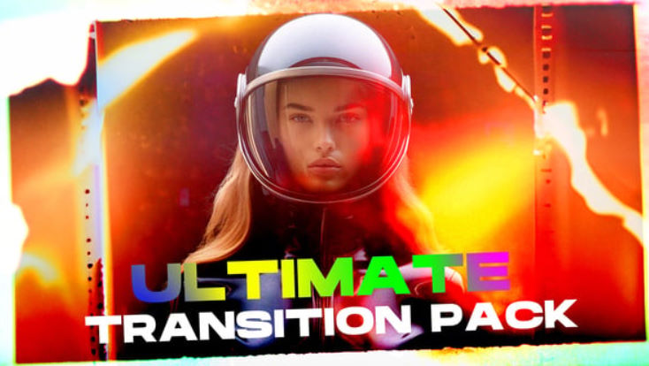 Videohive Ultimate Paper Analog Film Transitions Pack | After Effects