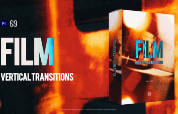 Videohive Vertical Film Transitions – TikTok, Reels, Shorts, Stories for Premiere Pro