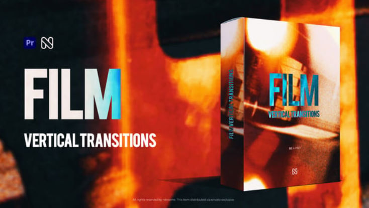 Videohive Vertical Film Transitions – TikTok, Reels, Shorts, Stories for Premiere Pro