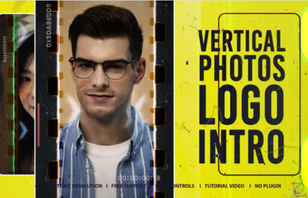 Videohive Vertical Photos Intro I Dynamic Opener