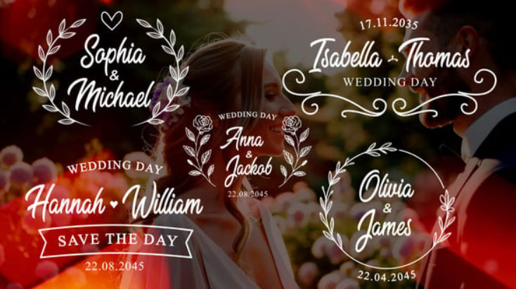 Videohive Wedding Titles Pack For Premiere Pro
