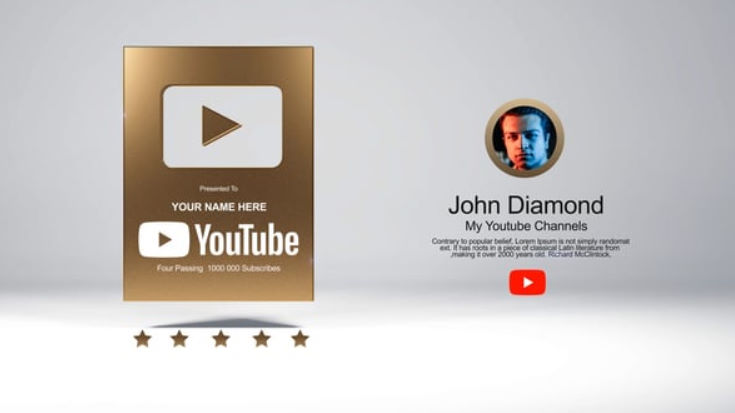 Download YouTube Creator Reward Videohive